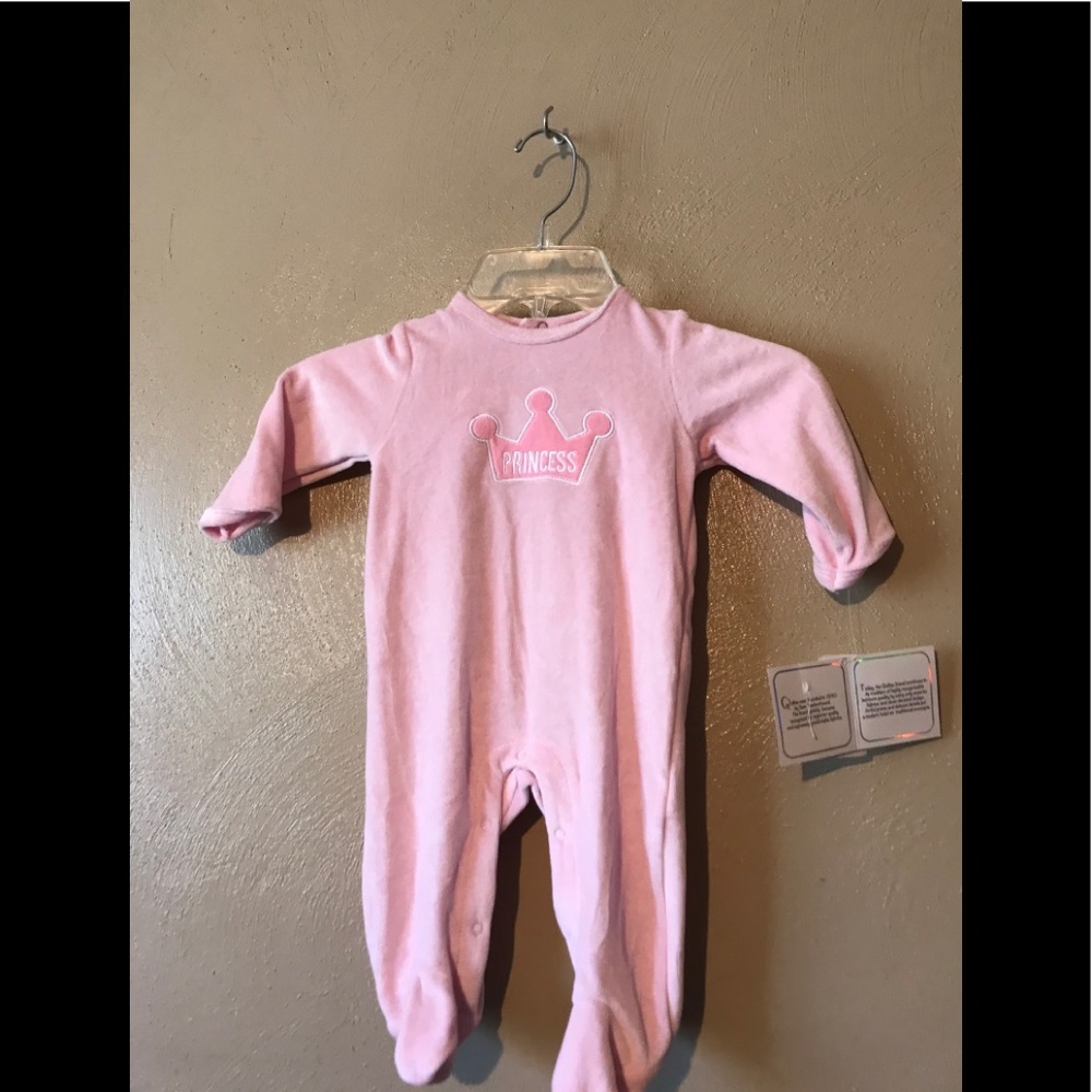 Baby girl velour